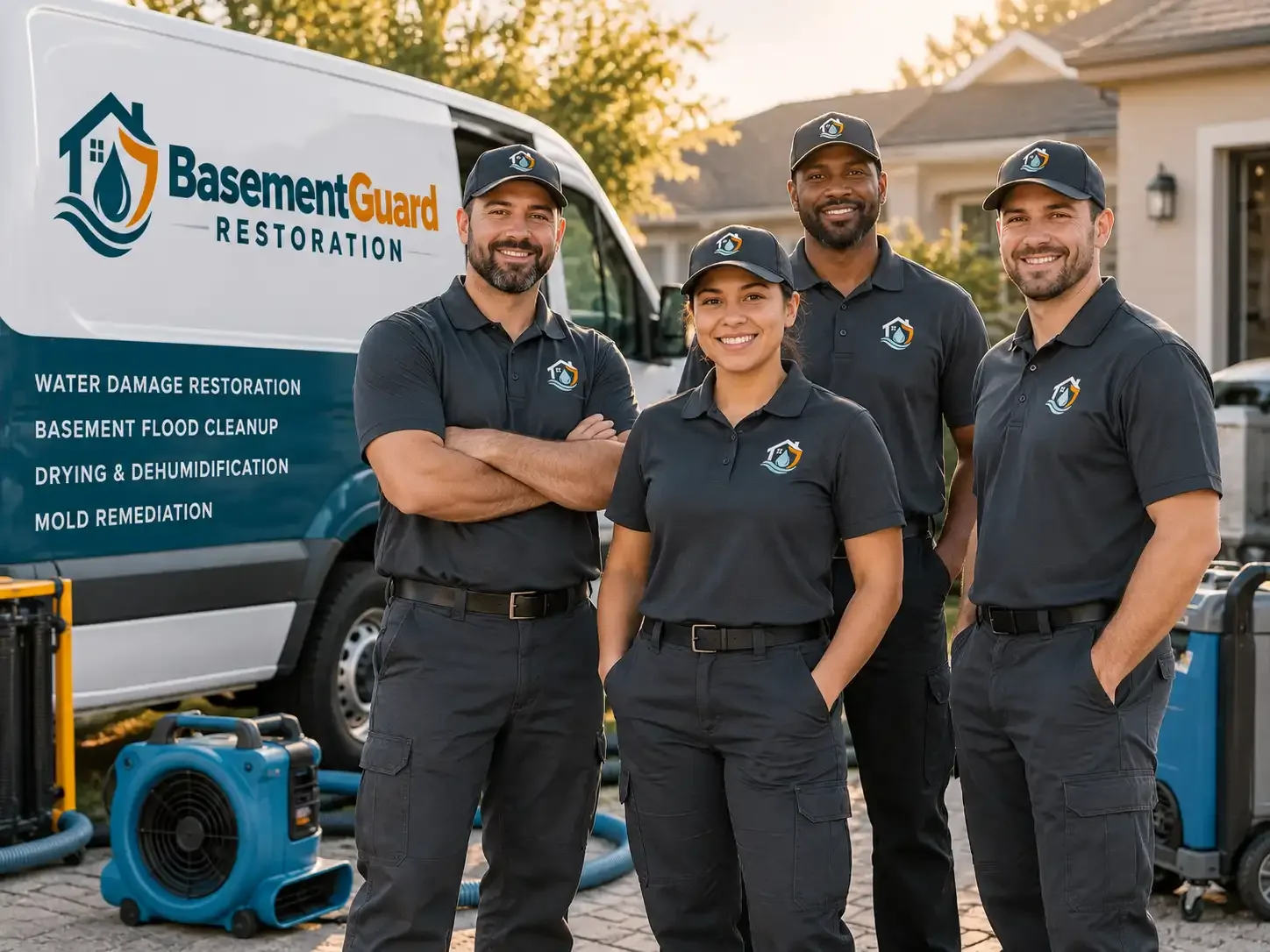 Basement Water Damage Restoration company in Timblin, PA